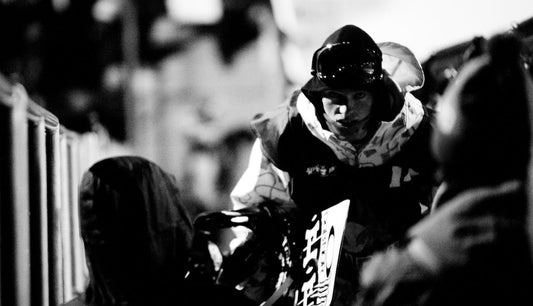 Snowboarder Torstein Horgmo hungry for the win at an Air & Style contest