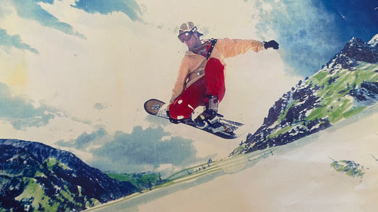 Photographer Andy Wright Snowboarding at Brighton Resort in the 90s