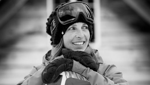 Portrait Female Snowboarder and cancer survivor Kimmy Fasani